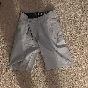 Hurley Men's Light Gray Hybrid Shorts